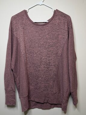 Absolutely Famous Dusty Mauve Crewneck Sweater